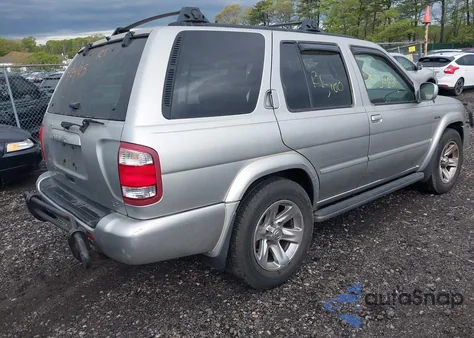 2004 Nissan Pathfinder Le Platinum from USA, damaged, VIN JN8DR09Y94W915999